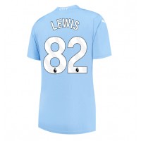 Manchester City Rico Lewis #82 Domaci Dres za Ženska 2023-24 Kratak Rukav